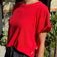 Airy Darling Tee in Tomato