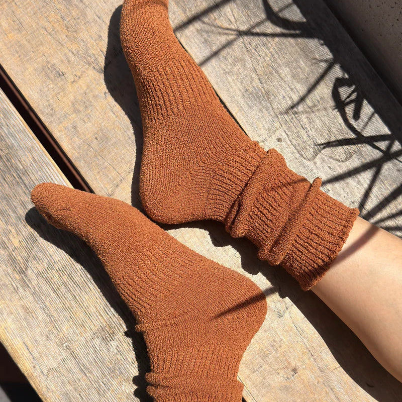 Airy Puffin Socks