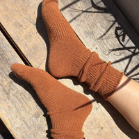 Airy Puffin Socks