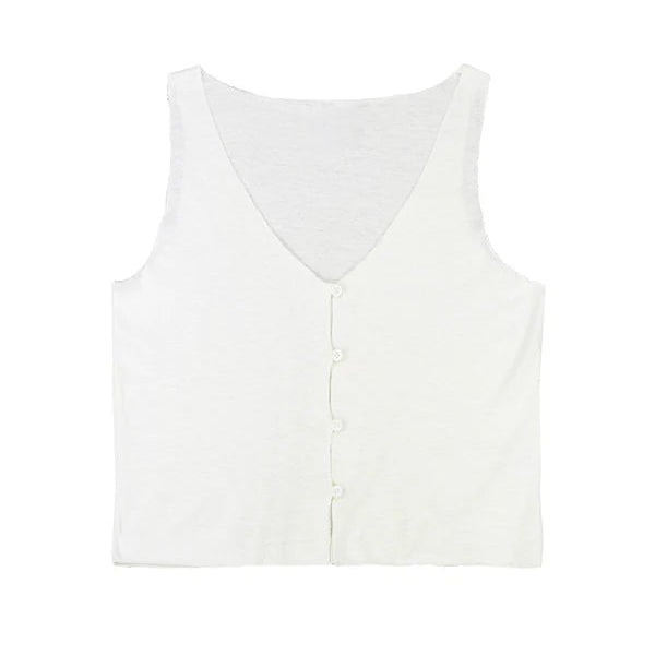Anacapa Vest in Washed White