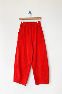 Corduroy Arc Pants in Flame