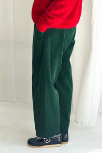 Corduroy Arc Pants in Foret
