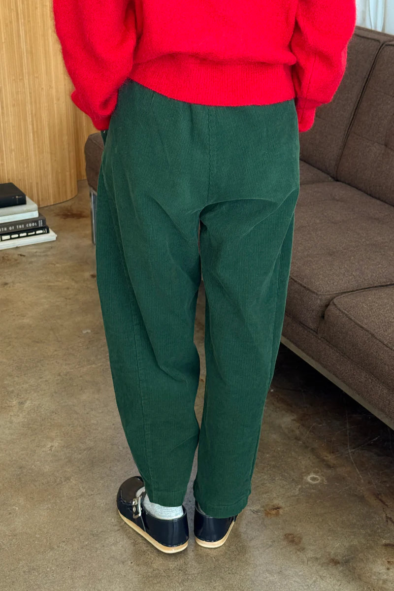 Corduroy Arc Pants in Foret