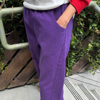 Arc Pants in Eggplant