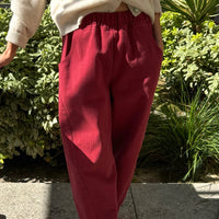 Arc Pants in Oxblood