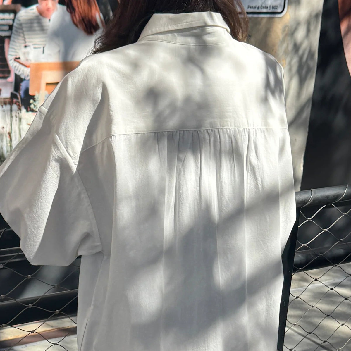 Artist Long Shirt in White