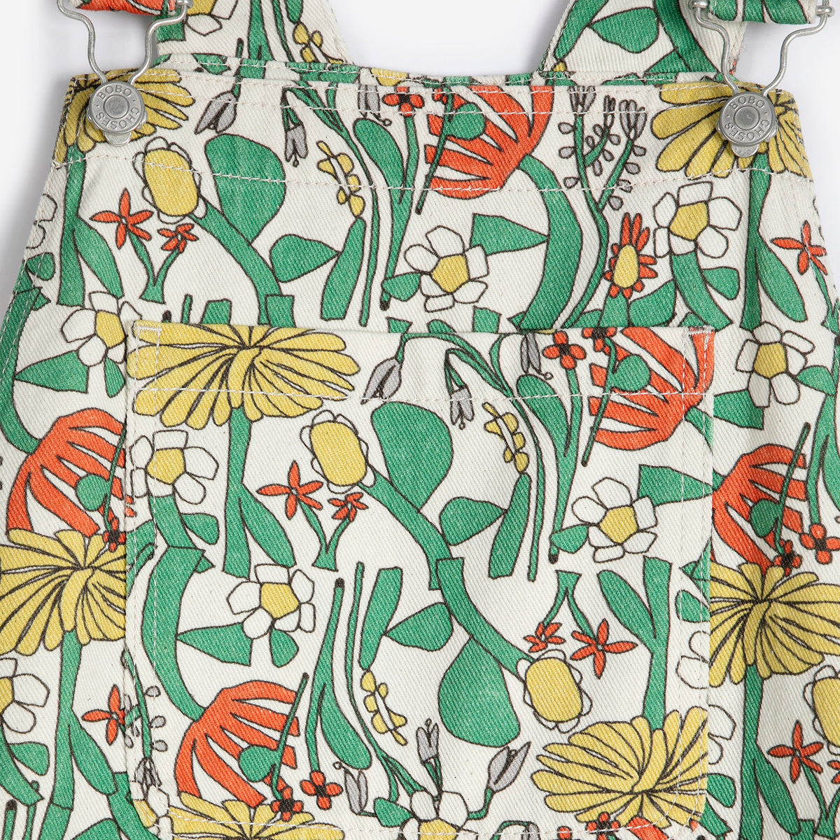 Color Herbalist Pattern Twill Dungaree