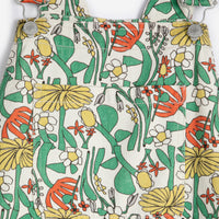 Color Herbalist Pattern Twill Dungaree