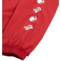 Pixel Daisy Windstoper in Red