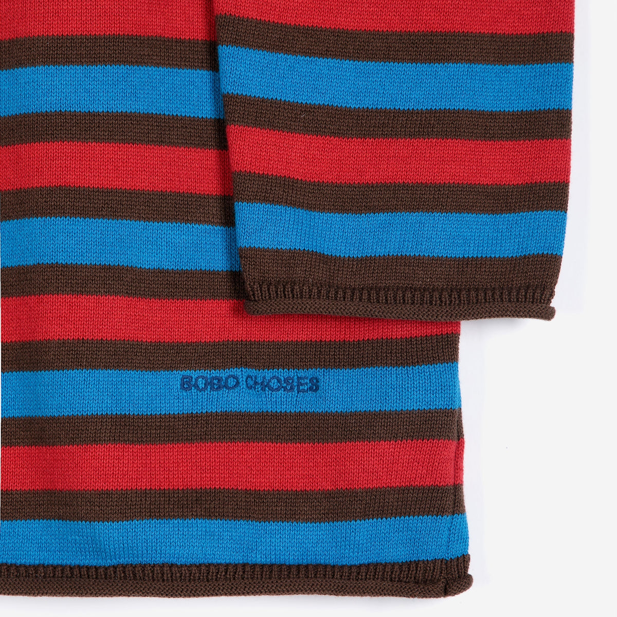 Striped Cotton Cardigan