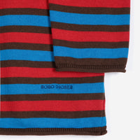 Striped Cotton Cardigan