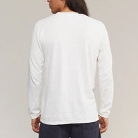 Baja Long Sleeve Tee in Washed White