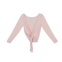 Ballerina Wrap Top in Powder Pink