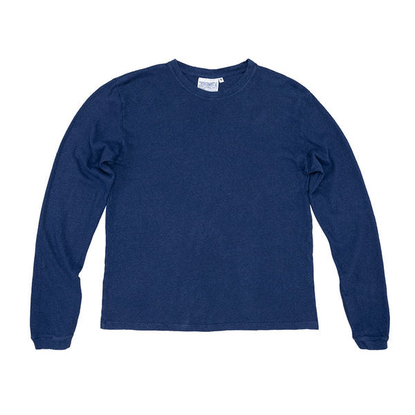 Baja Long Sleeve Tee in Deep Indigo