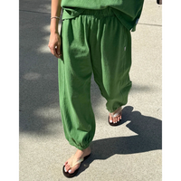 Balloon Pants in Asparagus