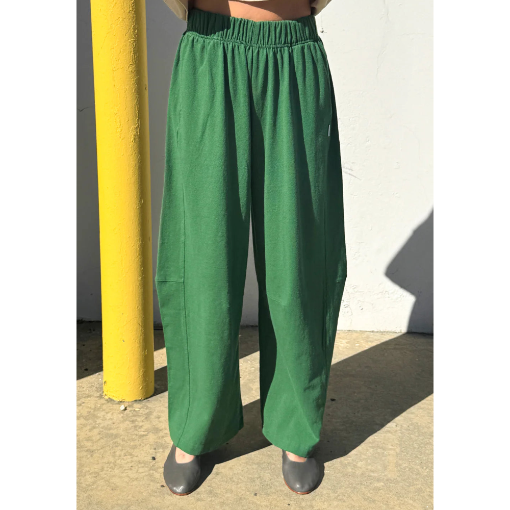 Bare Pants in Moss Green