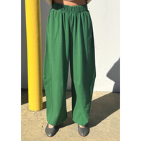 Bare Pants in Moss Green