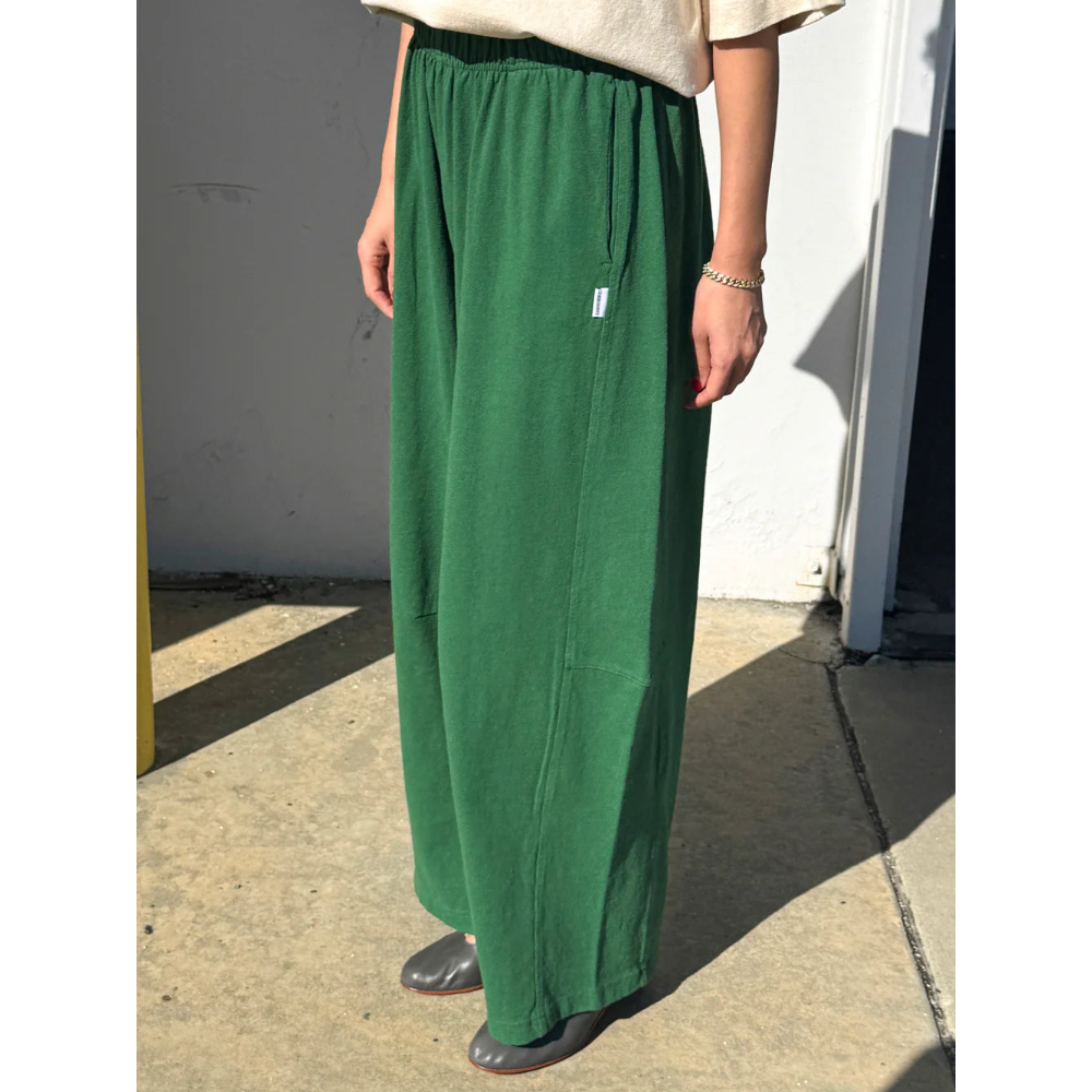 Bare Pants in Moss Green