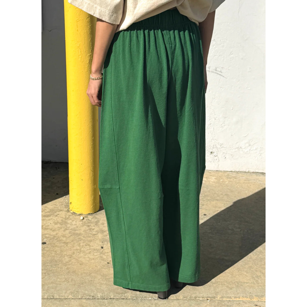 Bare Pants in Moss Green