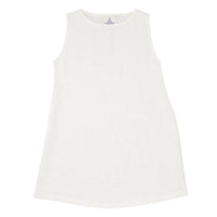 Baez Dress in Washed White