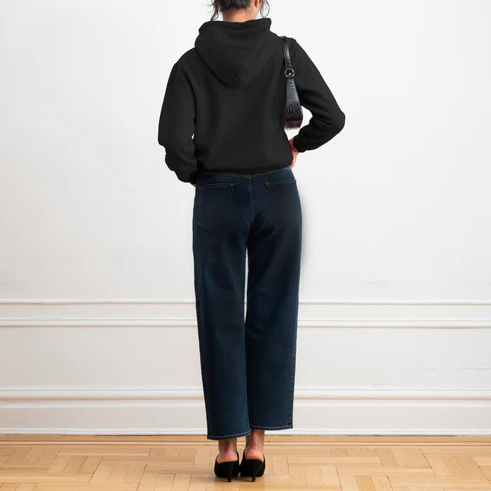 Jamie Barrel Leg Jeans in New York Dark