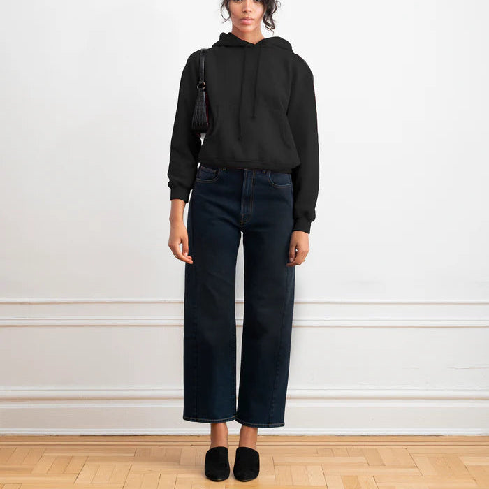 Jamie Barrel Leg Jeans in New York Dark