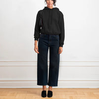 Jamie Barrel Leg Jeans in New York Dark