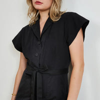 Sally Worksuit in Black