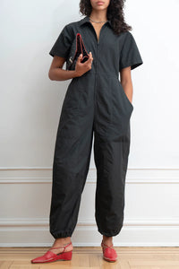 Clara Parachute Jumpsuit in Black