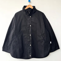 Blair Waxed Jacket in Black