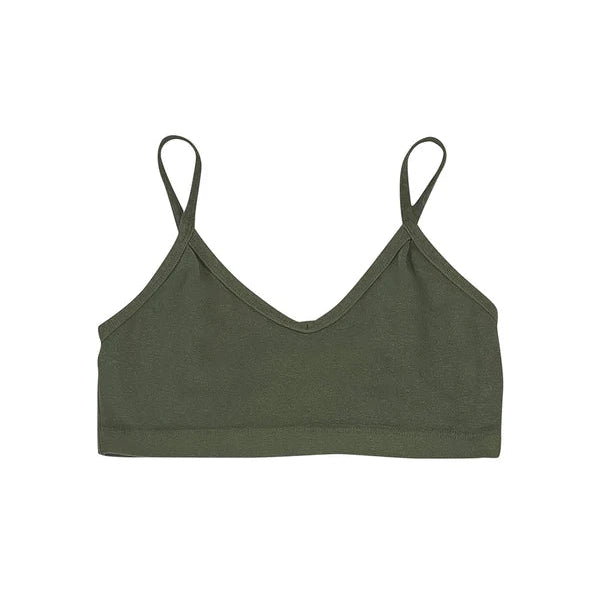 Bralette in Olive Green