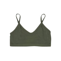 Bralette in Olive Green
