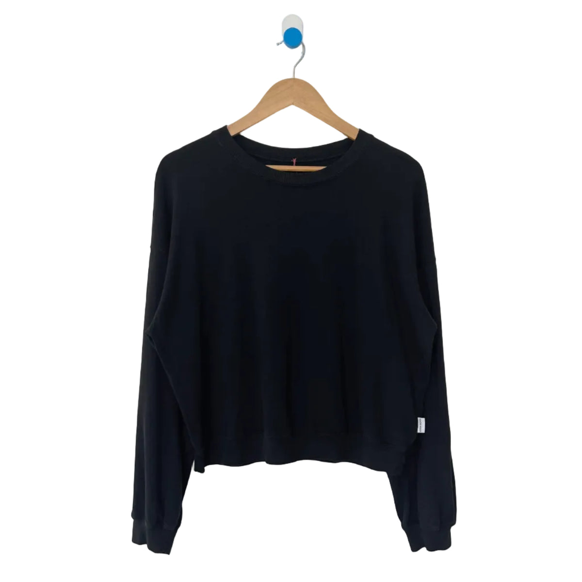 Cali Jersey Sweatshirt in Black