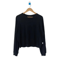 Cali Jersey Sweatshirt in Black