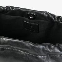 Carolina Drawstring Bag in Black