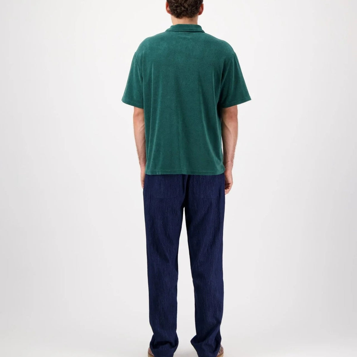 Seaford Terry Polo in Green