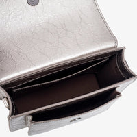 Cayman Pocket Bag in Metallic Grey