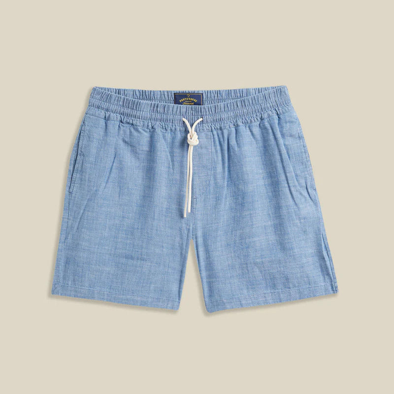 Chambray Shorts