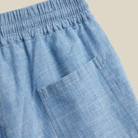 Chambray Shorts
