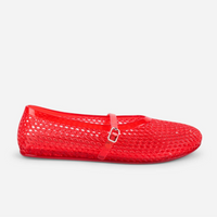 Classy Jelly Flat in Cherry