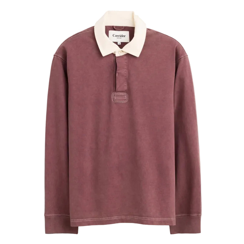 Rugby Longsleeve in Wine