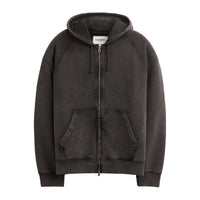 Heavyweight Zip Hoodie in Black