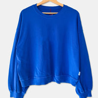 Cali Jersey Sweatshirt in Cobalt