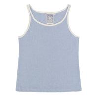 Calobo Mesh Tank in Coastal Blue