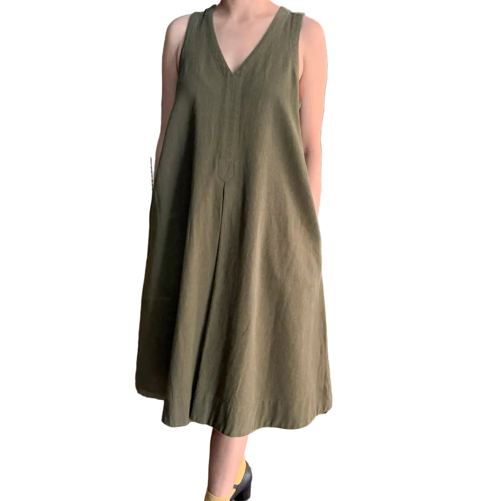 Camille Dress in Olive