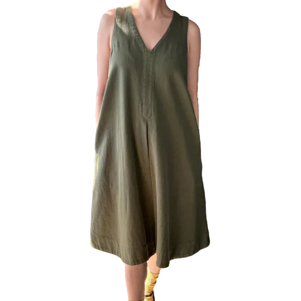 Camille Dress in Olive