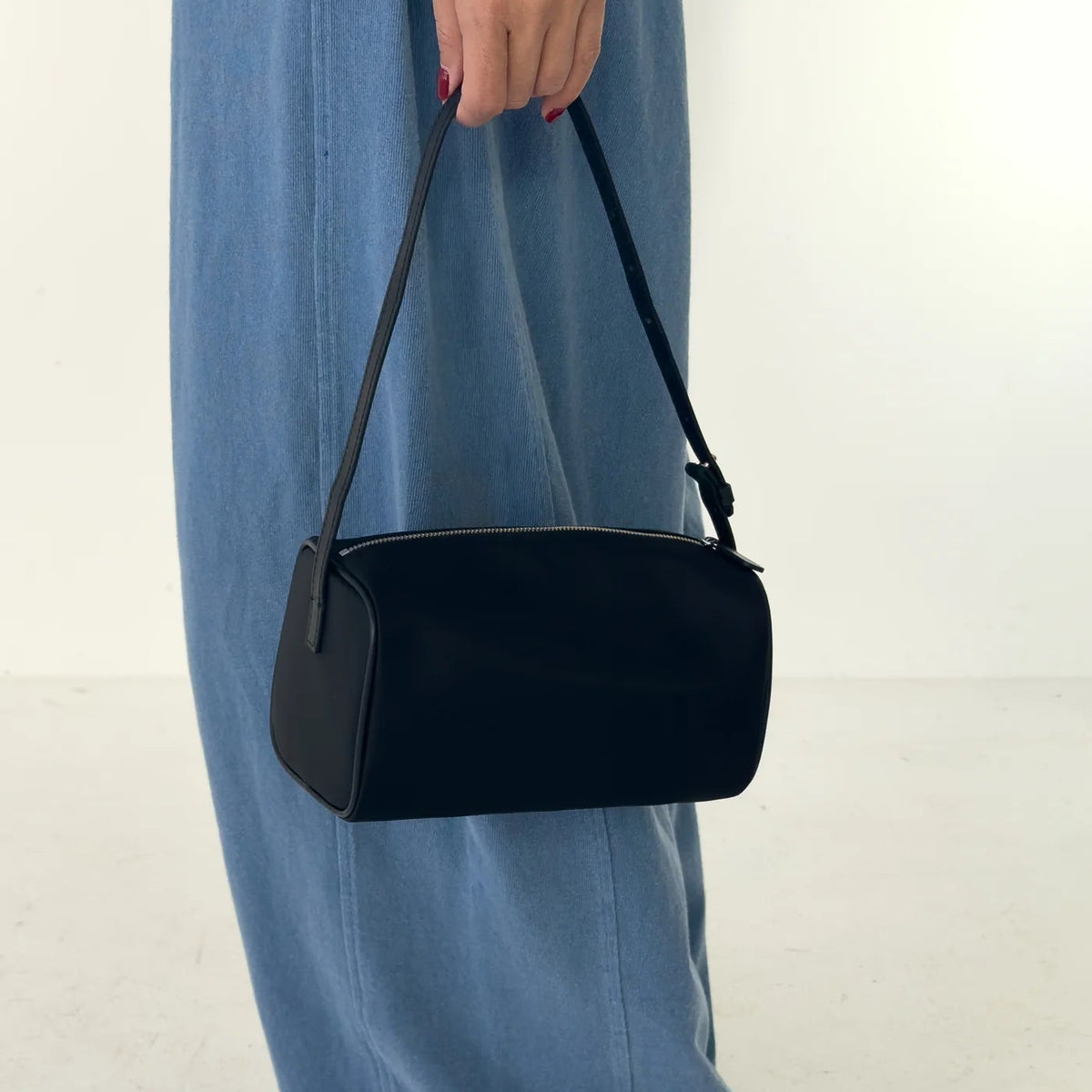 City Mini Bag in Black Nylon