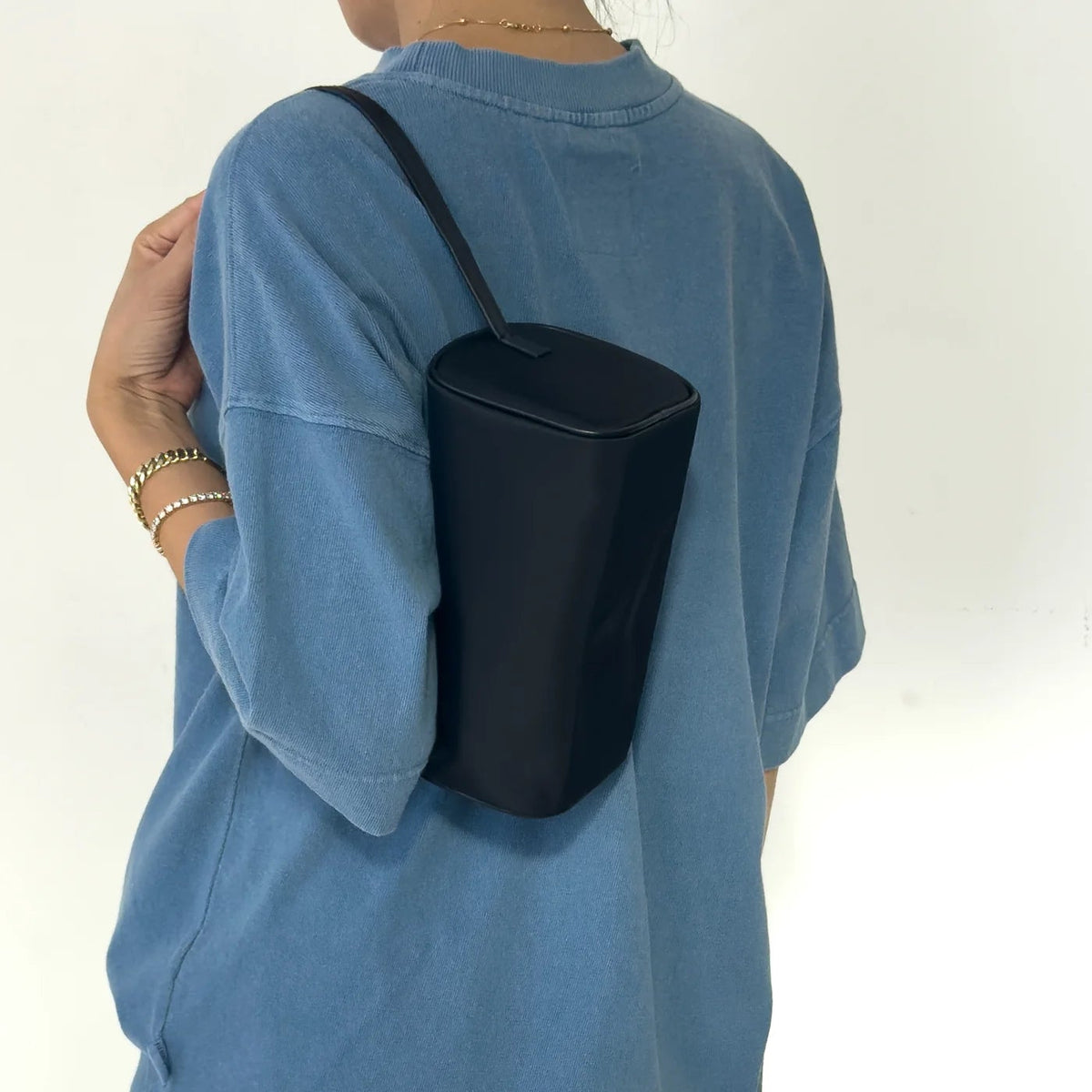 City Mini Bag in Black Nylon