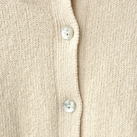 The Club Cardigan in Naturel