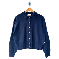 The Club Cardigan in Navy